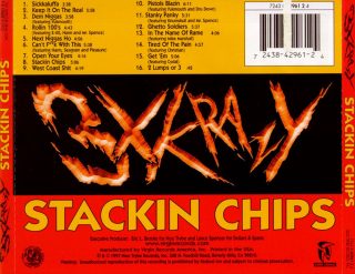 3X Krazy - Stackin Chips (Back)