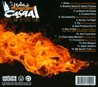 Casual & J. Rawls - Respect Game Or Expect Flames (Back)