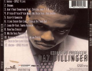 Daz Dillinger - This Is The Life I Lead (Back)