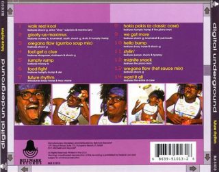 Digital Underground - Future Rhythm (Back)