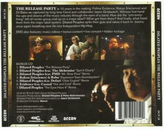 Dilated Peoples - The Release Party (Back)