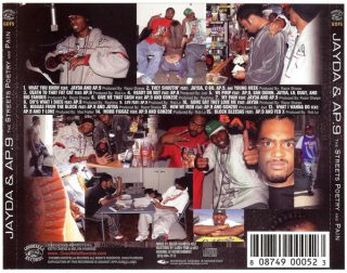 Jayda & AP.9 - The Streets, Poetry And Pain (Back)