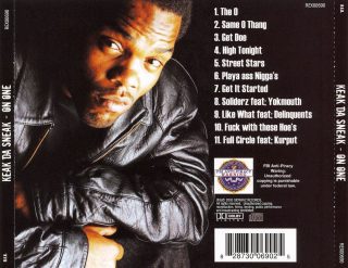 Keak Da Sneak - On One (Back)