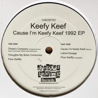 Keefy Keef - Cause I'm Keefy Keef 1992 EP (Inlay)