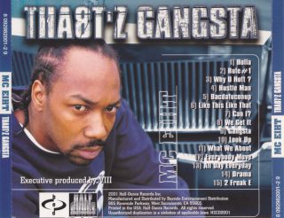 MC Eiht Tha8tz Gangsta Back