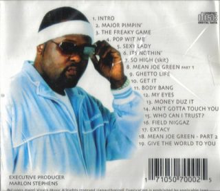 Marlon Money - Mean Joe Green (Back)