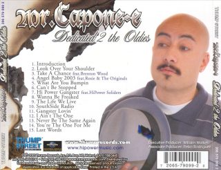 Mr. Capone-E - Dedicated 2 The Oldies (Back)