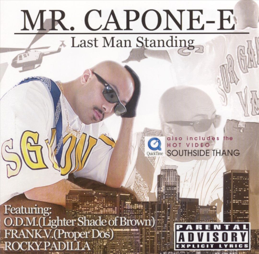 Mr. Capone-E - Last Man Standing (Front)