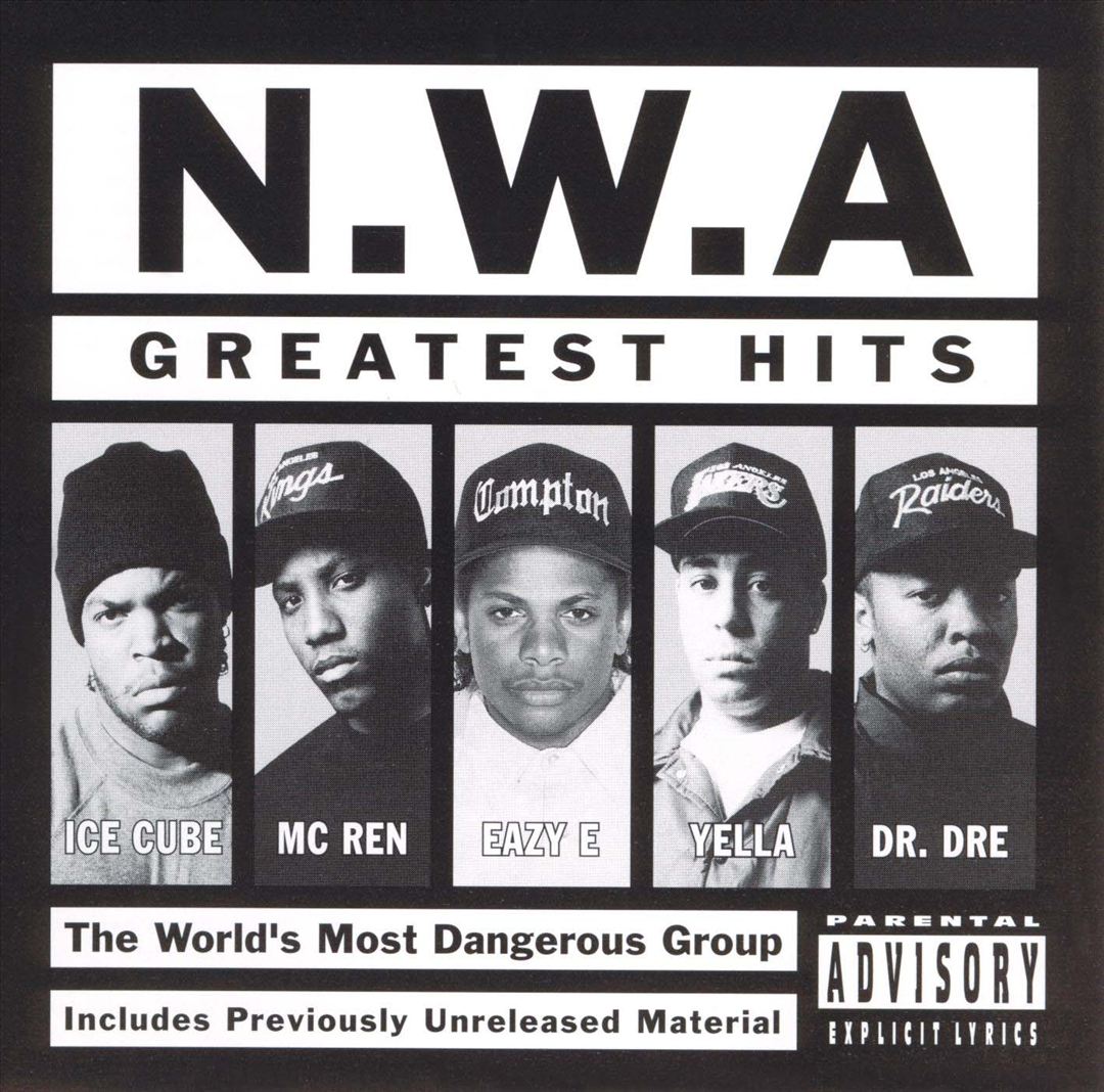N.W.A Greatest Hits Front