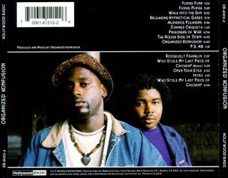 Organized Konfusion - Organized Konfusion (Back)