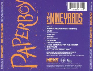 Paperboy - The Nine Yards (Back)