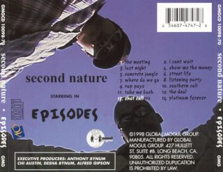 Second Nature - Episodes (Back)