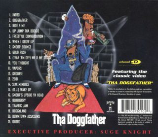 Snoop Doggy Dogg - Tha Doggfather (Back)