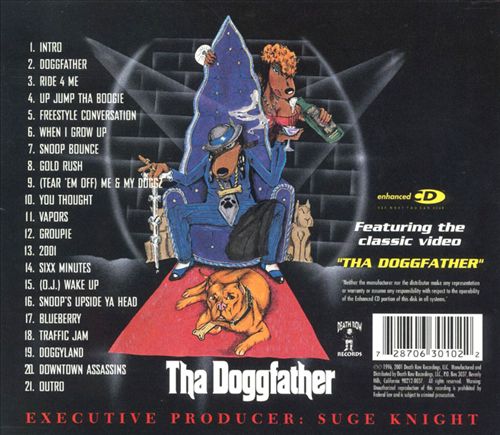 Snoop Doggy Dogg - Tha Doggfather (Back)
