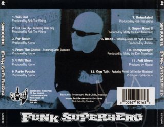 Son Doobie - Funk Superhero (Back)