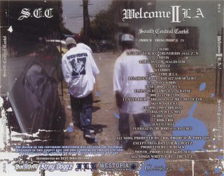 South Central Cartel - Welcome II L.A. (Back)