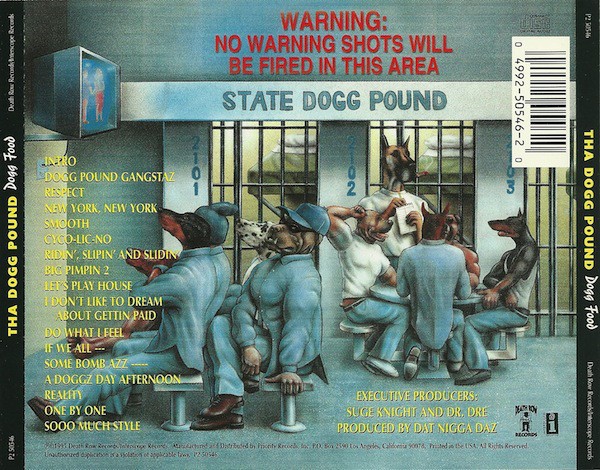 Tha Dogg Pound - Dogg Food (Back)