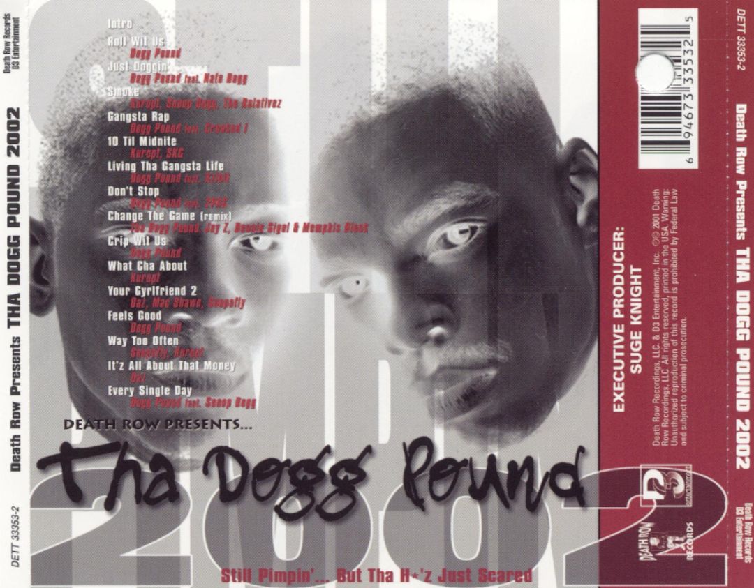 Tha Dogg Pound - Tha Dogg Pound 2002 (Back)
