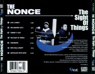 The Nonce - The Sight Of Things (Back)