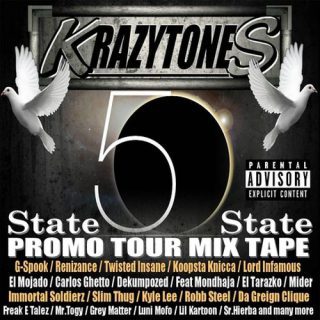 Various Promo Tour Mix Tape Krazytones Presents