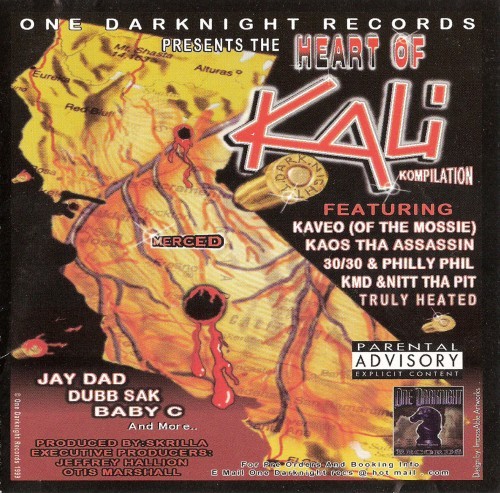 Various - The Heart Of Kali Kompilation (Front)
