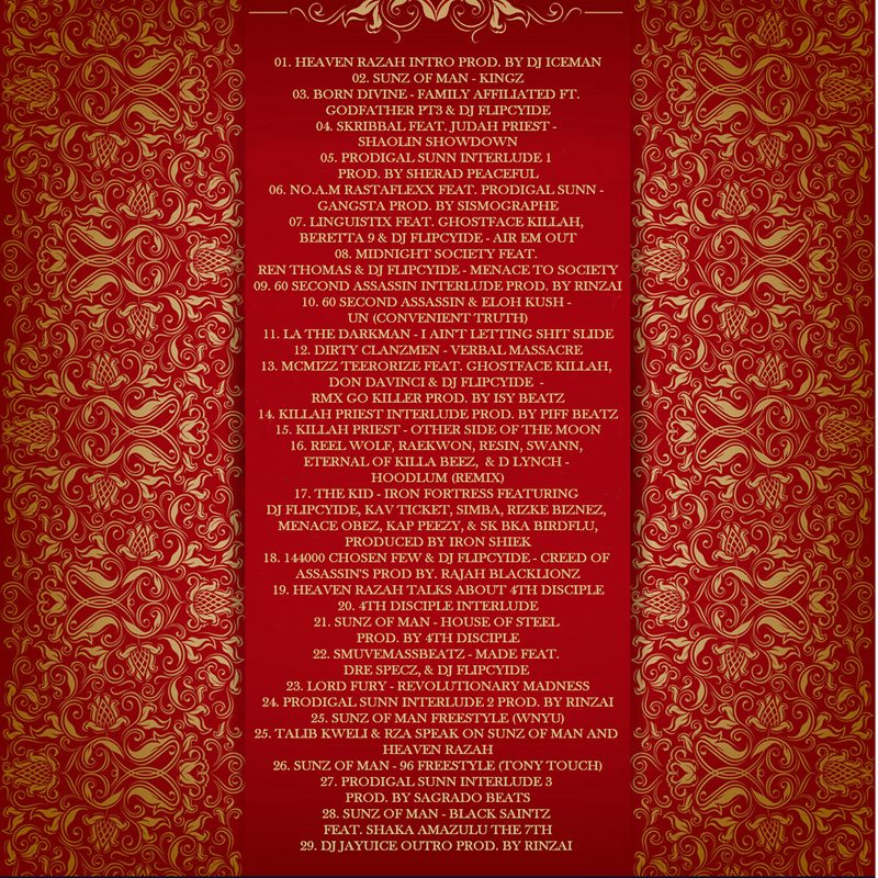 Various - Wu-Files 10 Hosted By Sunz Of Man (Anniversary Edition) [Back]